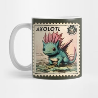 Axolotl Stamp Mug